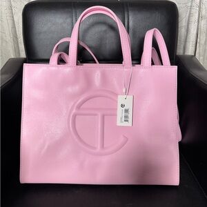 Telfar Bubblegum Medium Shopping Bag